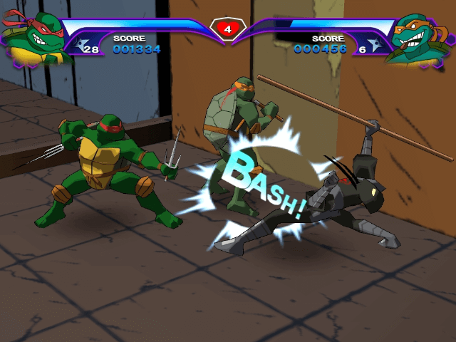 Teenage Mutant Ninja Turtles 2: Battle Nexus screenshot 3 for Playstation 2